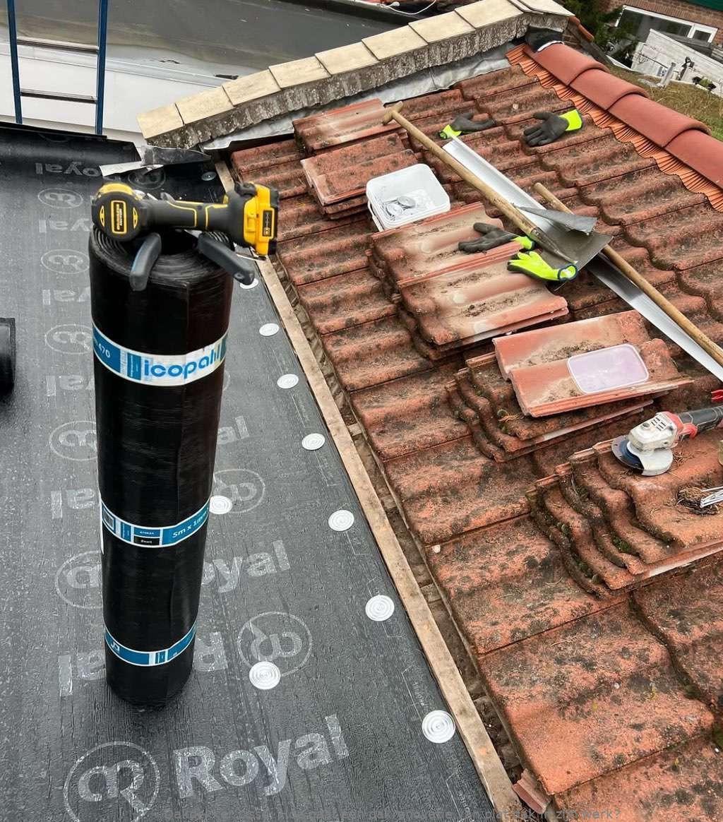 Dakrenovatie Van Plat Dak Lisse