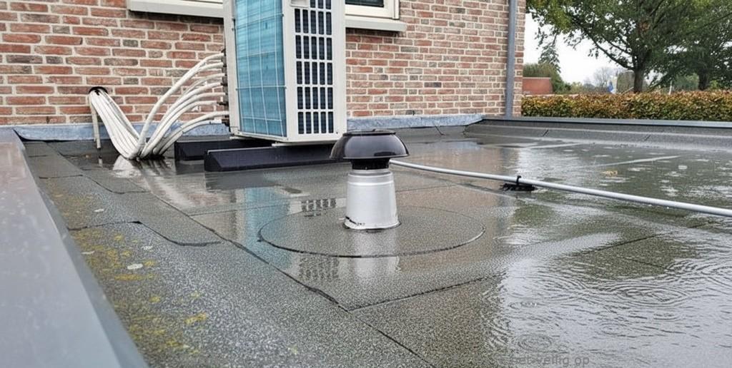 Plat Dak Lekkage Lisse